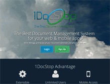 Tablet Screenshot of 1docstop.com